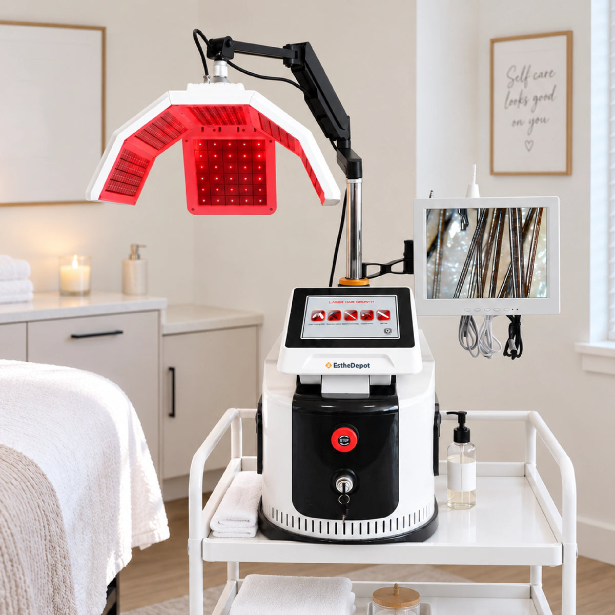 Scalivis 650nm Laser Hair Growth Support System