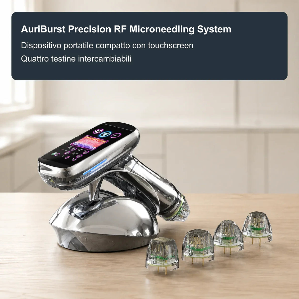 Microneedling RF di precisione per il ringiovanimento cutaneo professionale