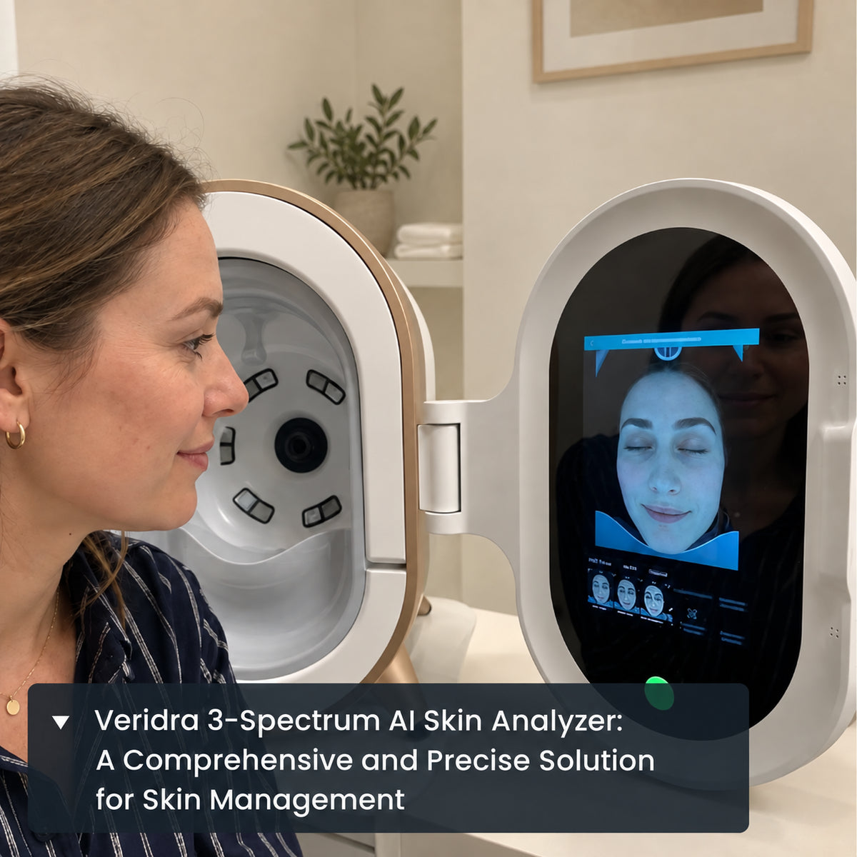 Veridra 3-Spectrum AI Skin Analyzer - detail 1