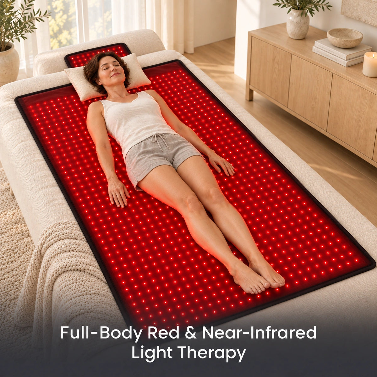 Radyvra Extra-Wide Full-Body Red Light Therapy Mat - detail 1