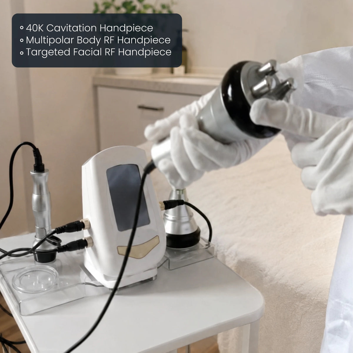 Cavalia 3-in-1 40K Cavitation RF System