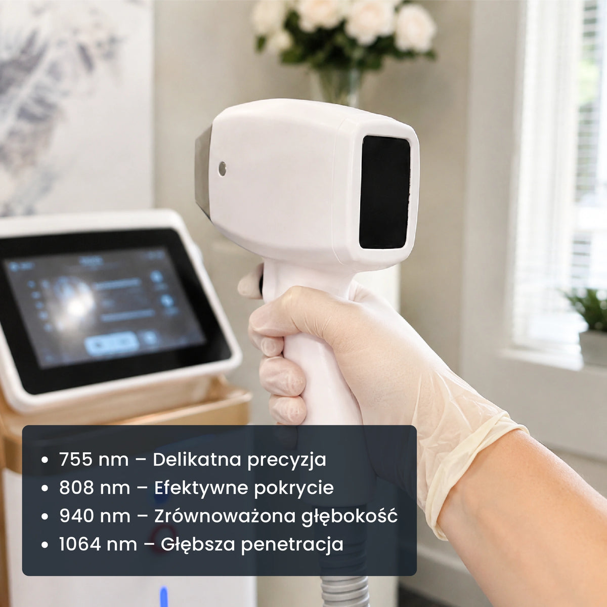 TetraVelle 4-Wave Diode Laser Hair Removal System - detail 3