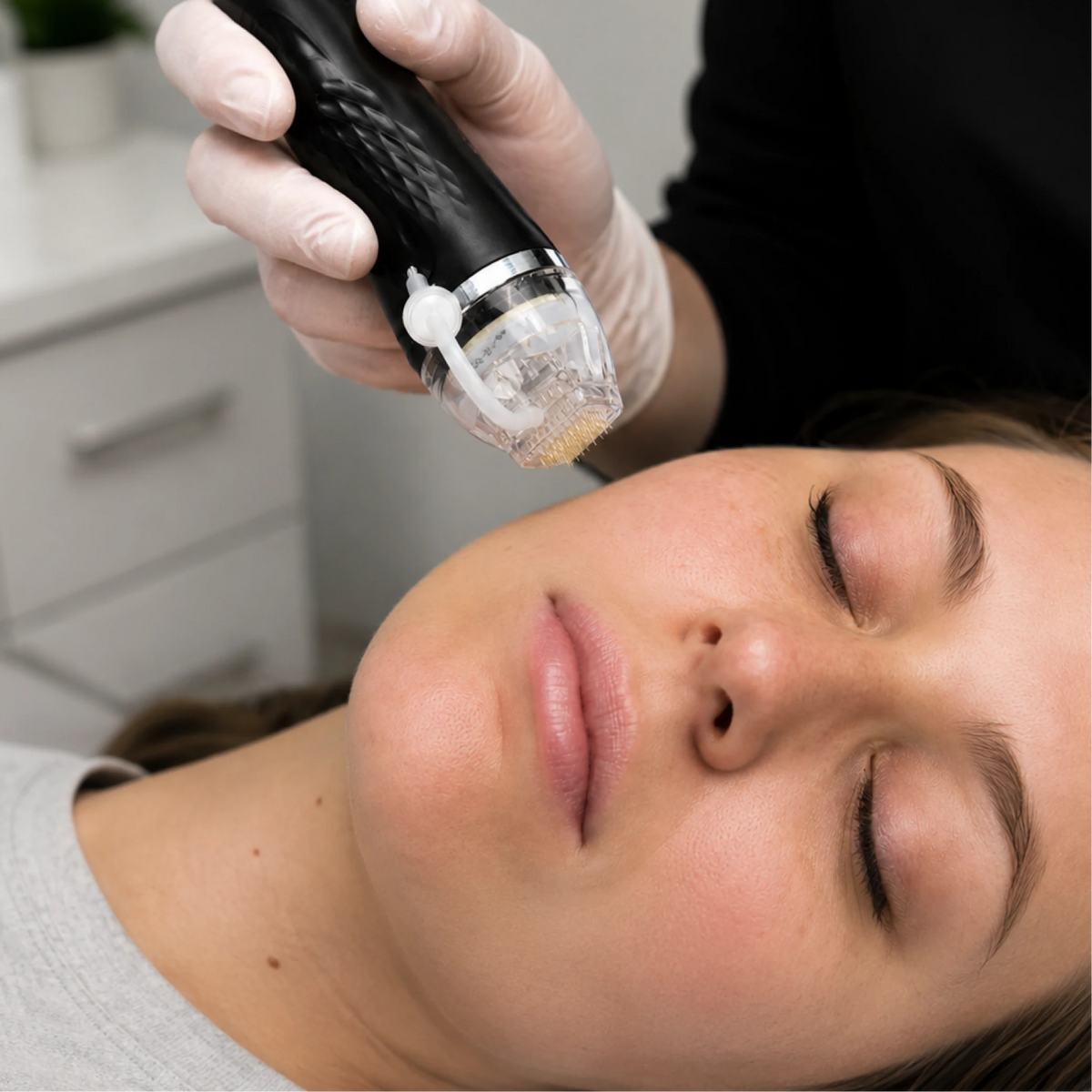 Gezielte RF-Microneedling-Energie für einen schrittweisen Hautumbau