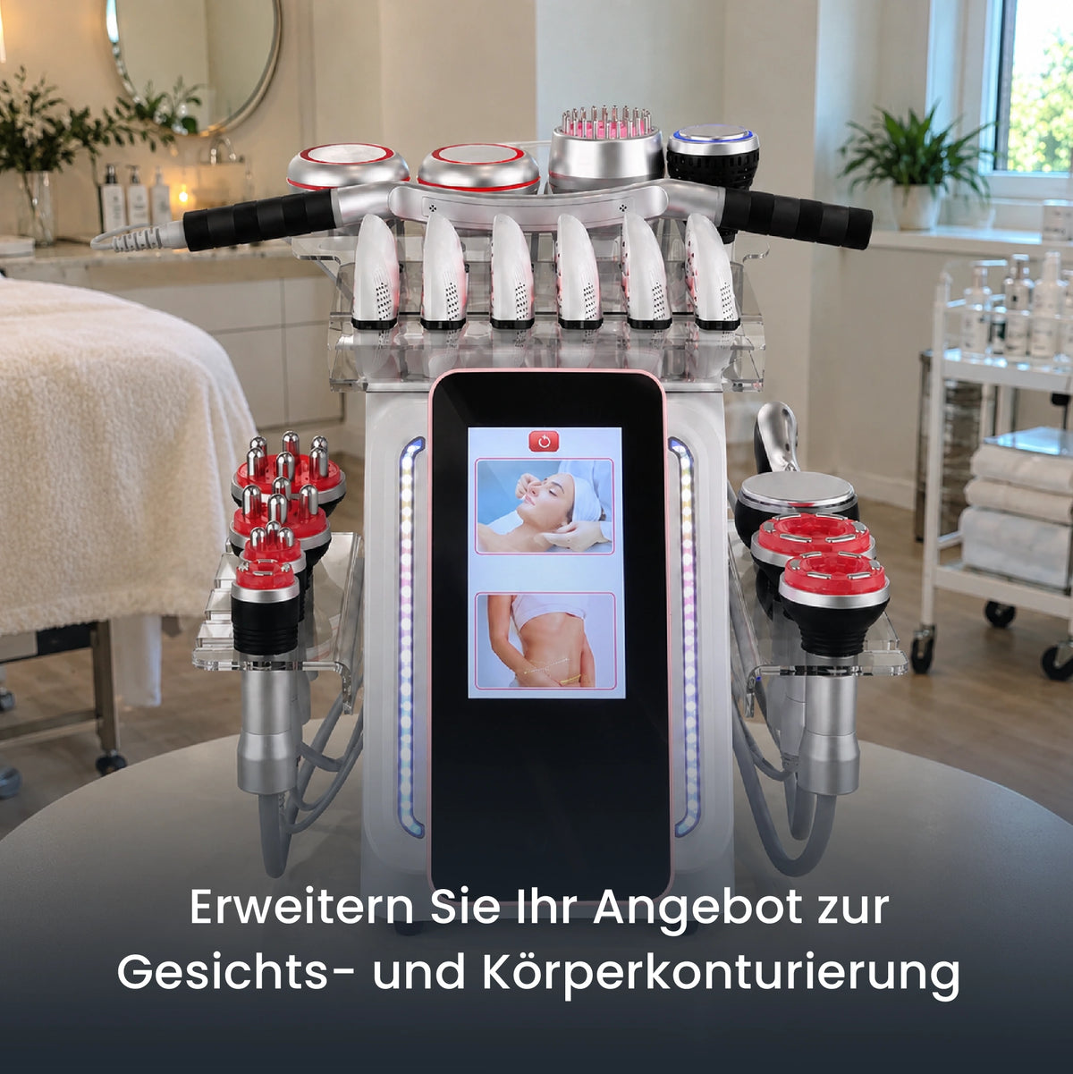 Ein umfassenderes Angebot zur Gesichts- und Körperkonturierung aufbauen