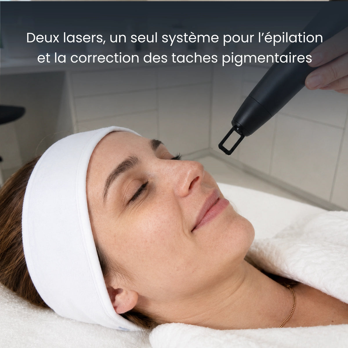 Deux lasers dans un seul système pour l’épilation et la correction pigmentaire