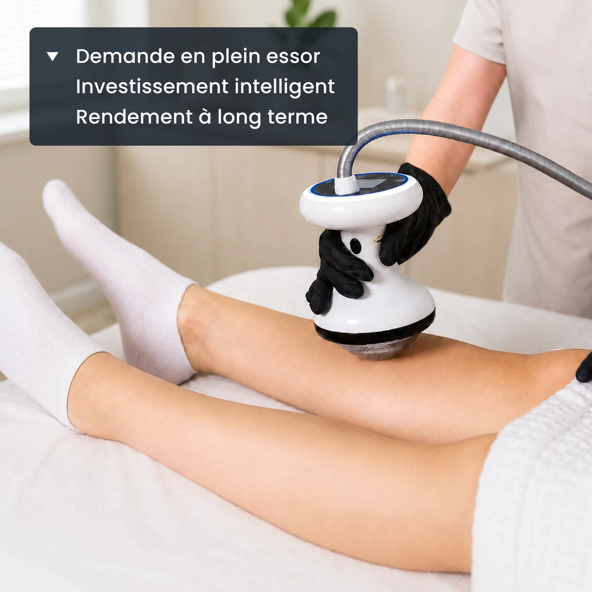 Énergie réglable pour des séances mieux maîtrisées