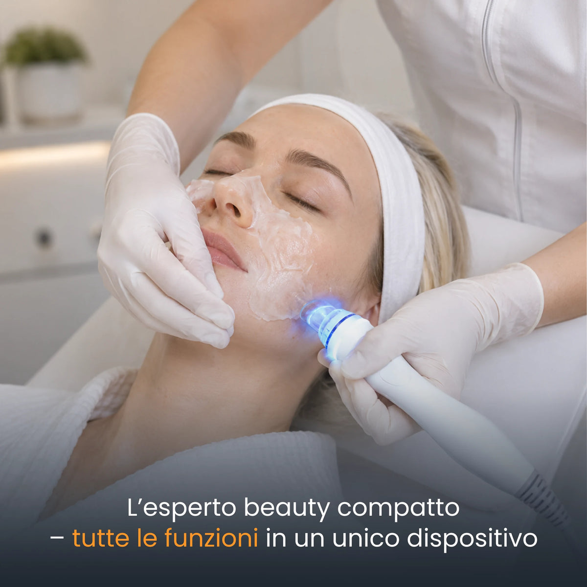 8 vantaggi dell’apparecchio idrofaciale Ice Blue