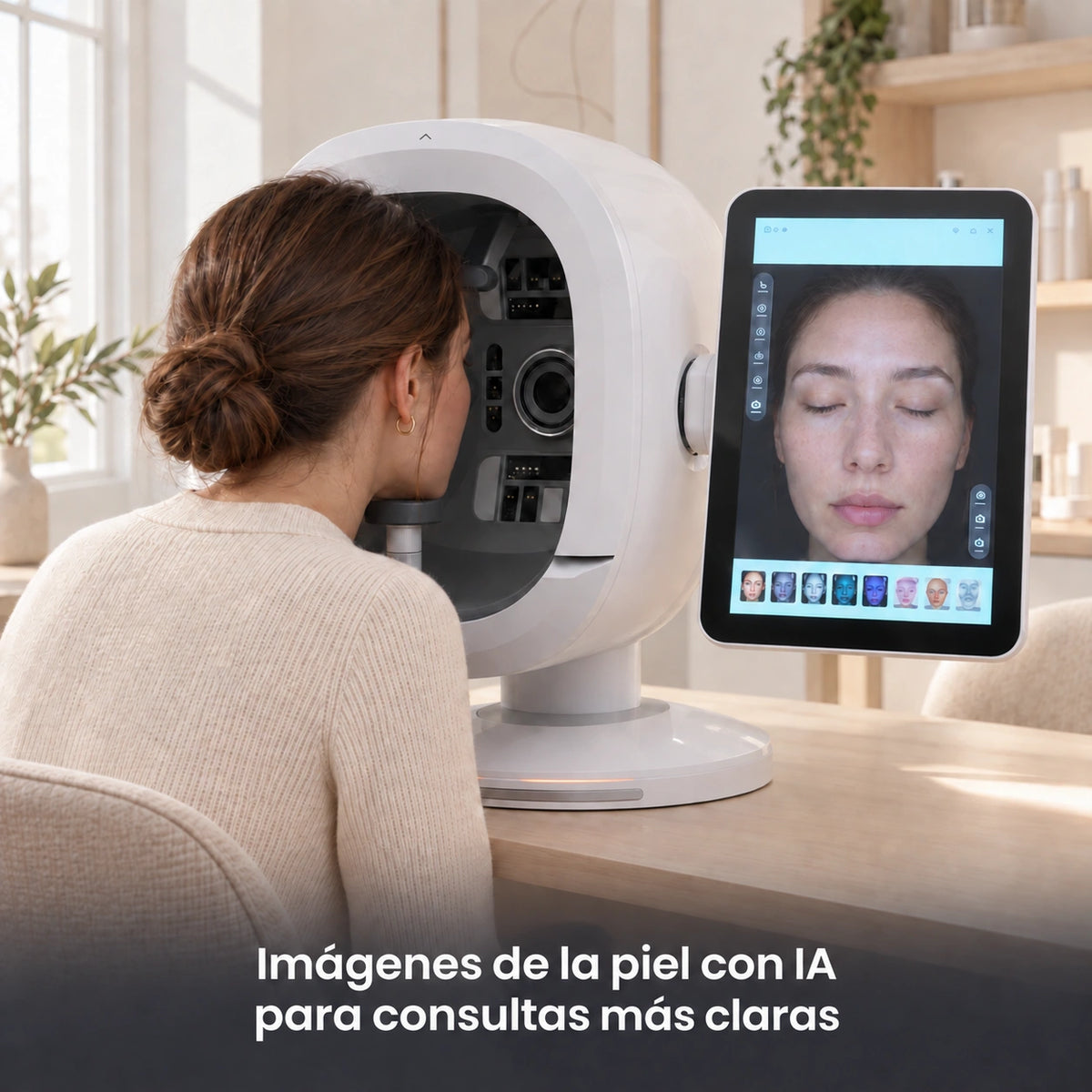 Cutivis 3D AI Skin Analyzer detail 1 ES