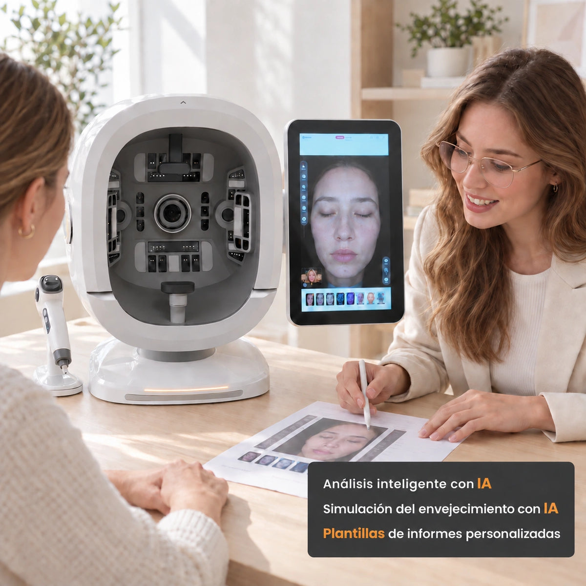 Cutivis 3D AI Skin Analyzer detail 8 ES