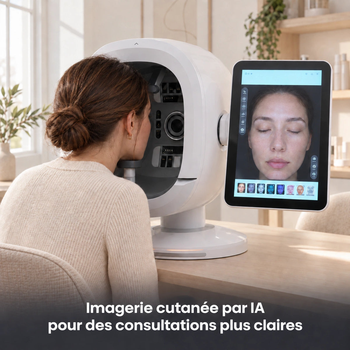 Cutivis 3D AI Skin Analyzer detail 1 FR