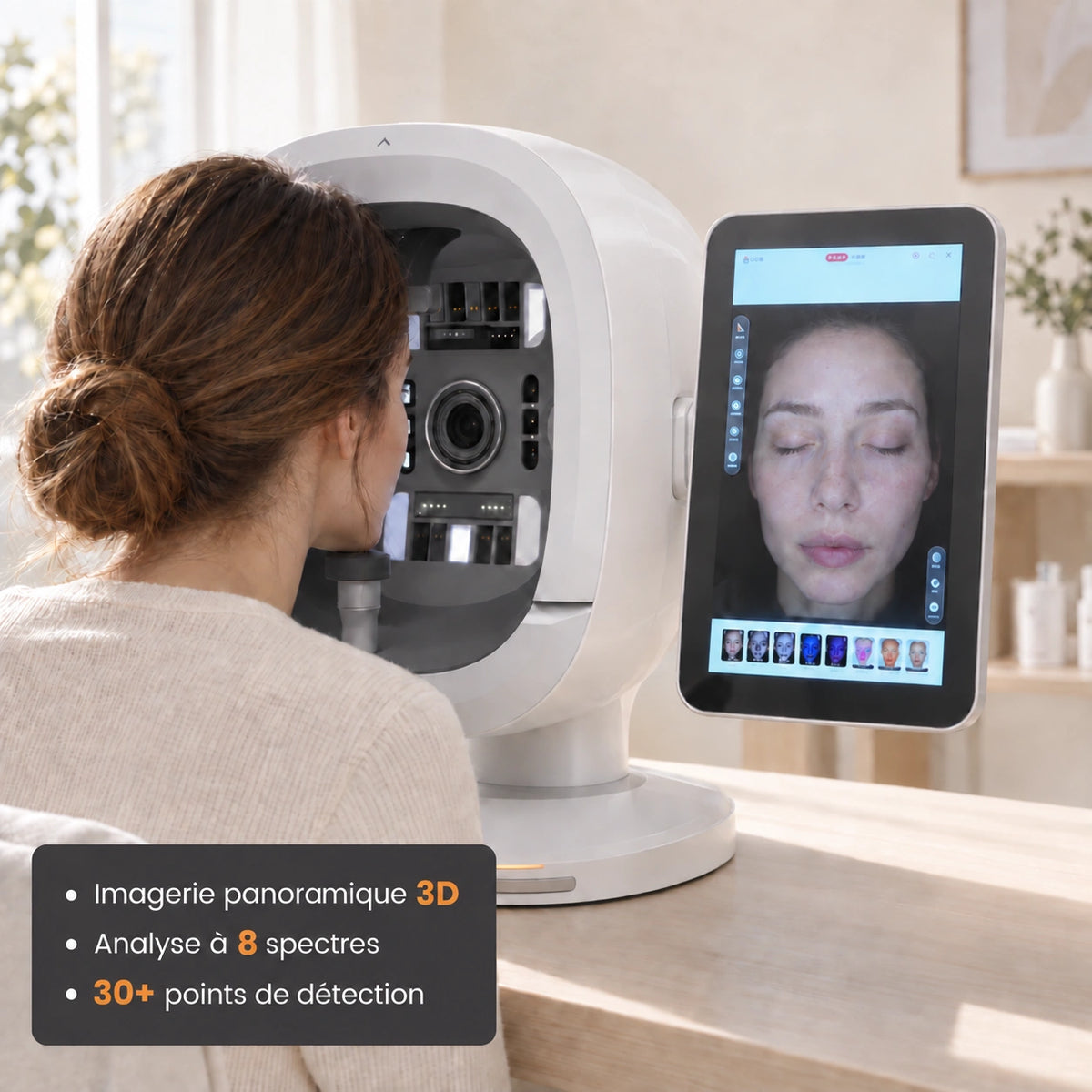 Cutivis 3D AI Skin Analyzer detail 3 FR