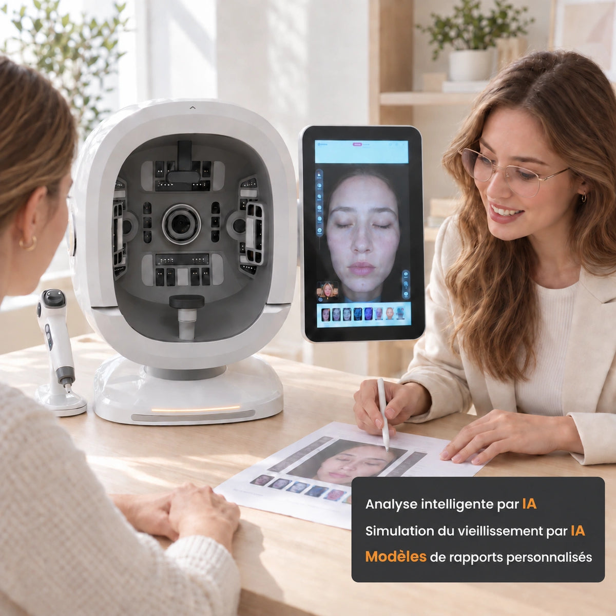 Cutivis 3D AI Skin Analyzer detail 8 FR
