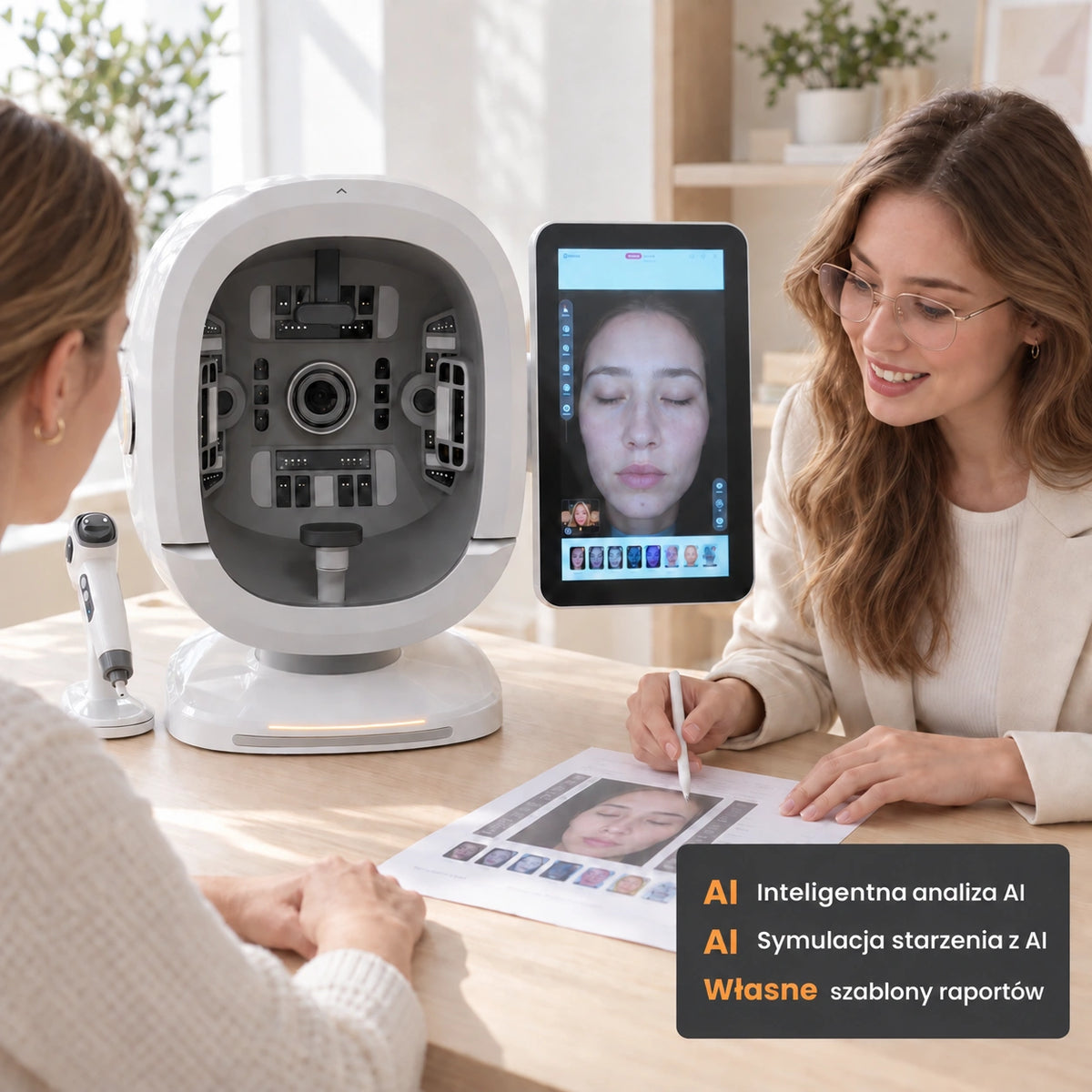 Cutivis 3D AI Skin Analyzer detail 8 PL