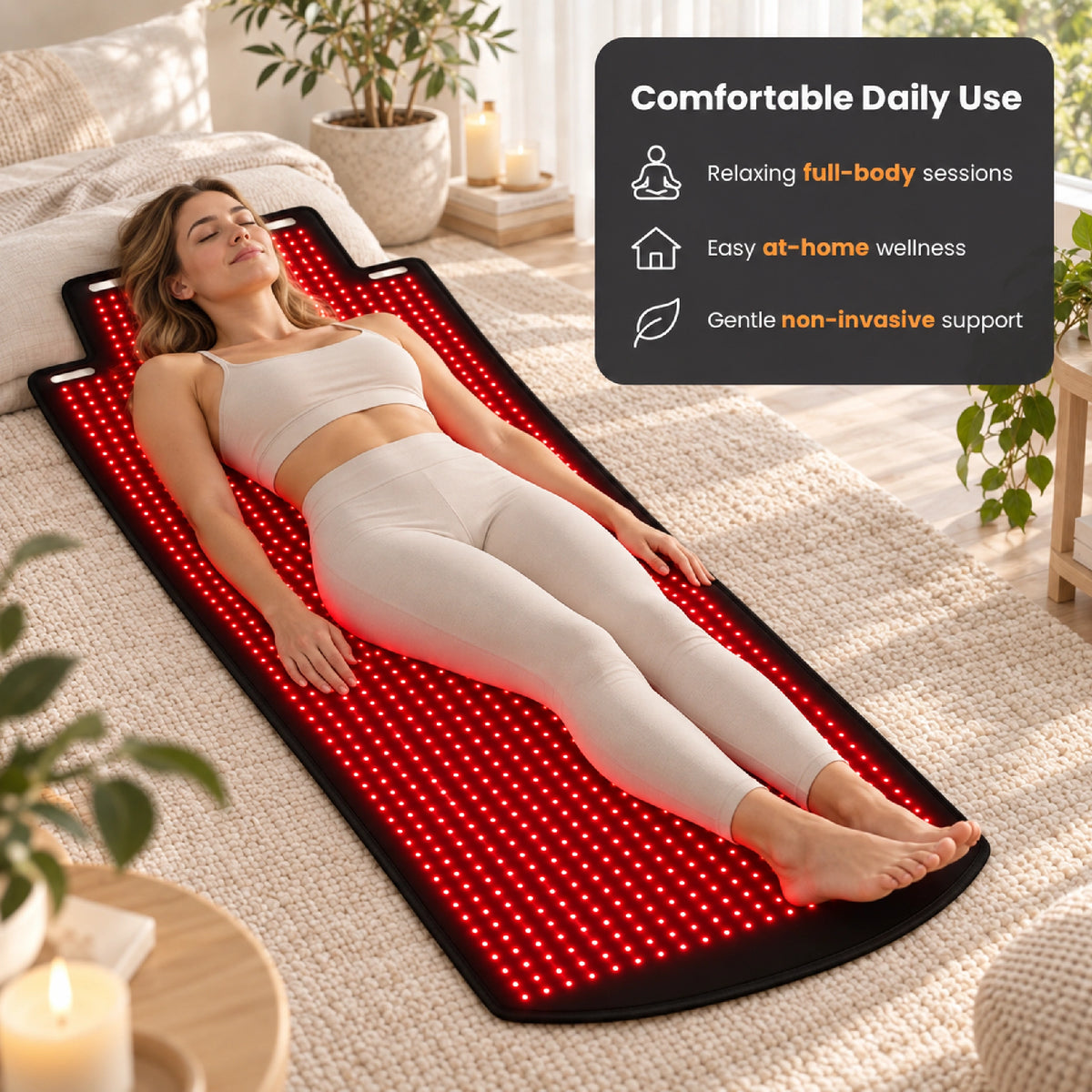 Elvurest Full-Body Wellness Light Therapy Pad - EN detail 04