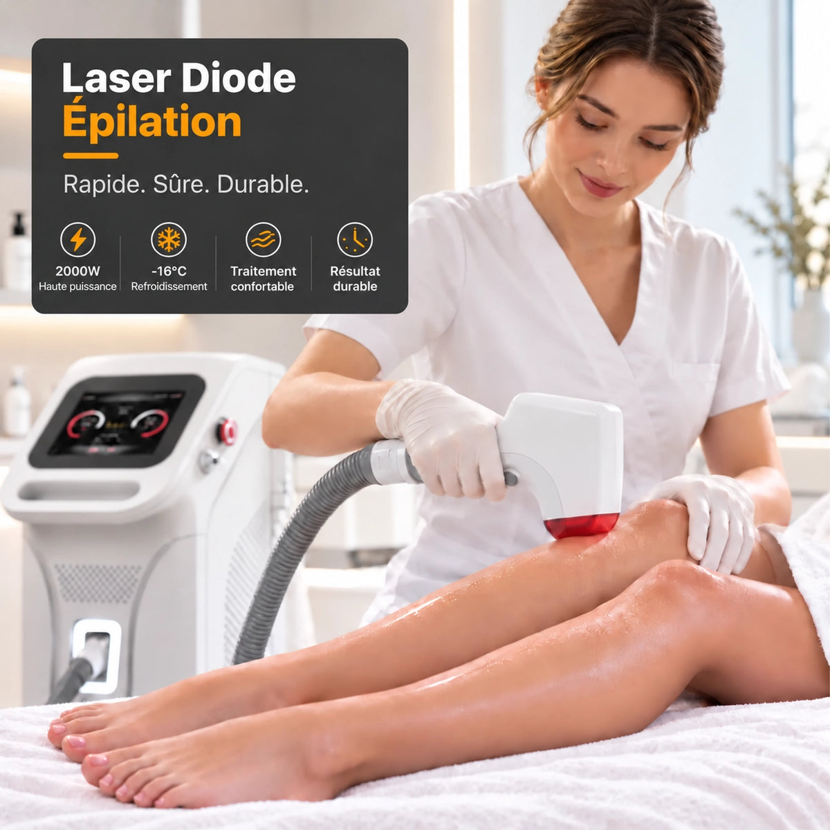 Folris 4-Wavelength Diode Hair Removal Laser detail image 3 FR