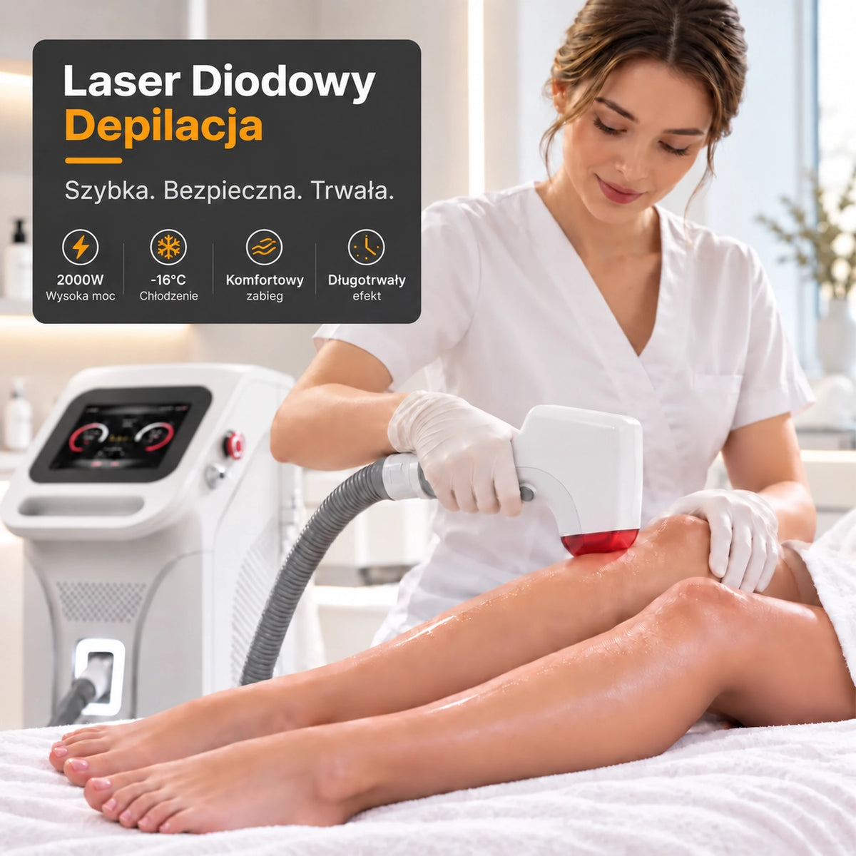 Folris 4-Wavelength Diode Hair Removal Laser detail image 3 PL