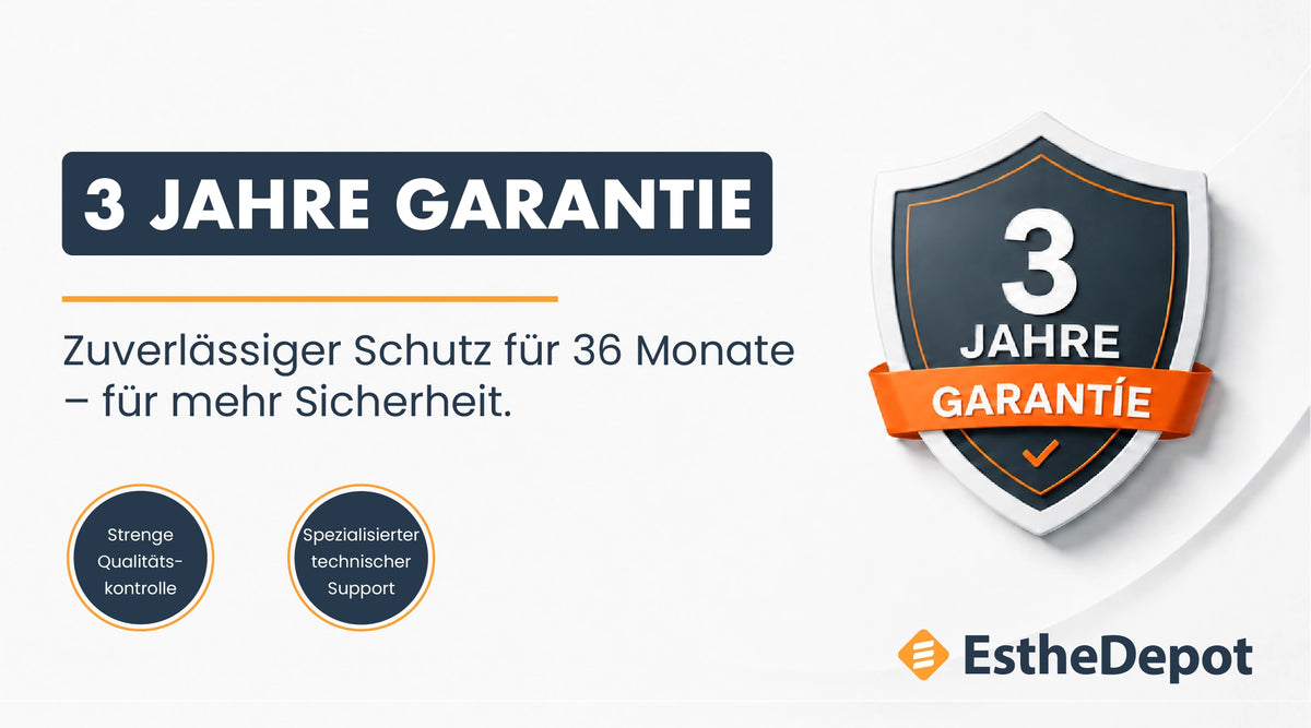 3 Jahre Garantie
