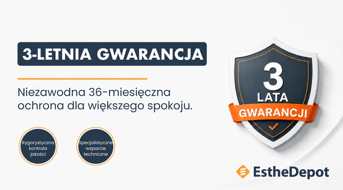 3 lata gwarancji