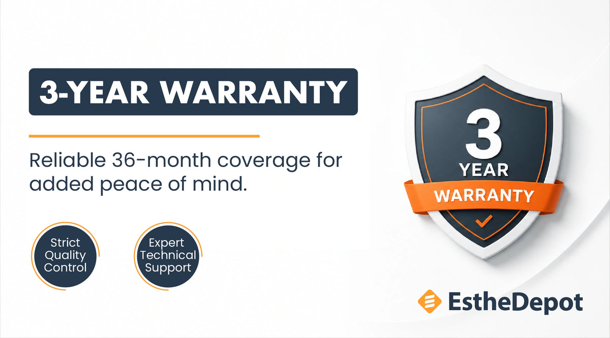 3 year warranty