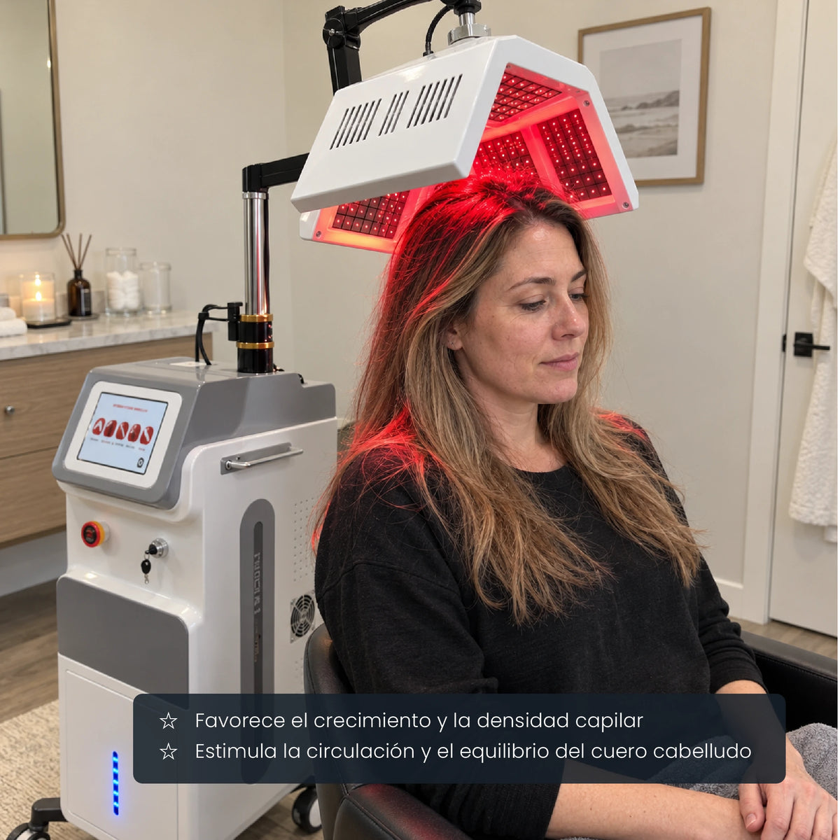 Transforme su cabello con Folavo de 650 nm