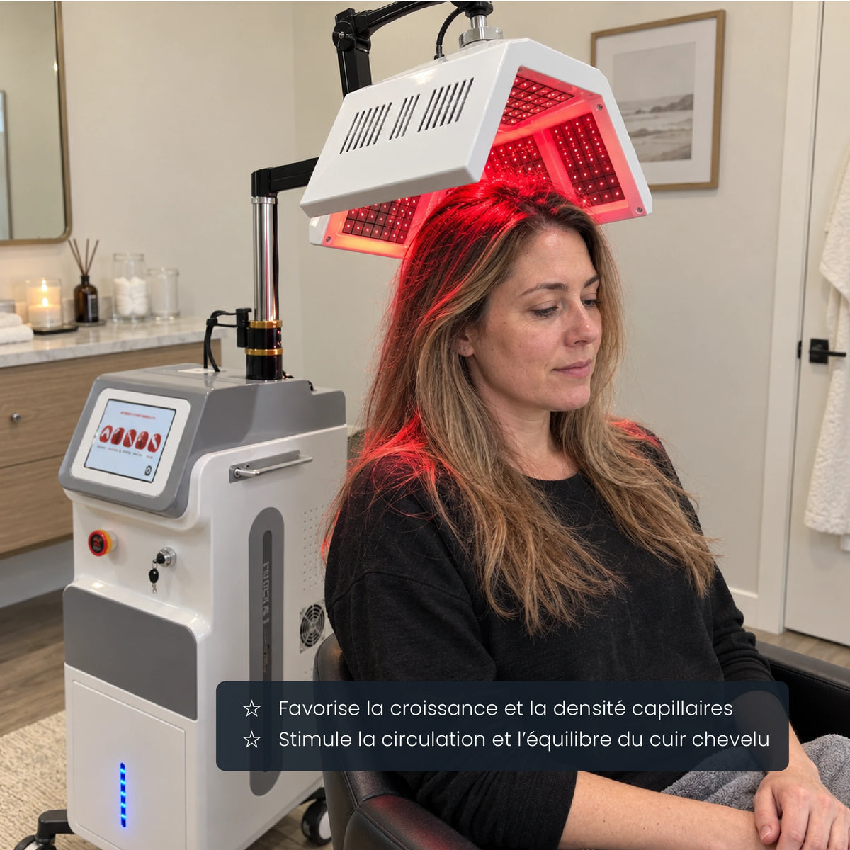 Transformez vos cheveux avec Folavo 650 nm