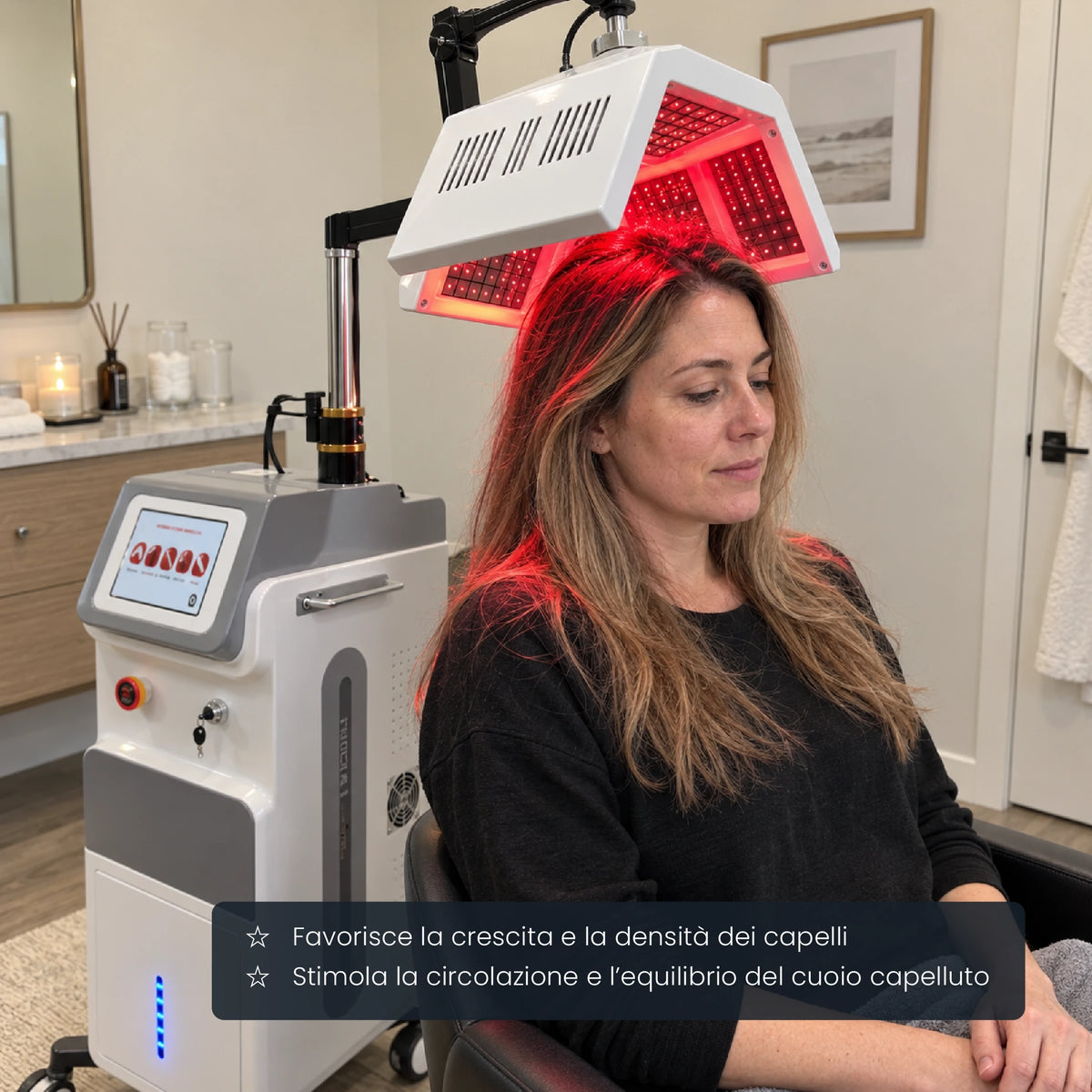 Trasforma i tuoi capelli con Folavo 650 nm