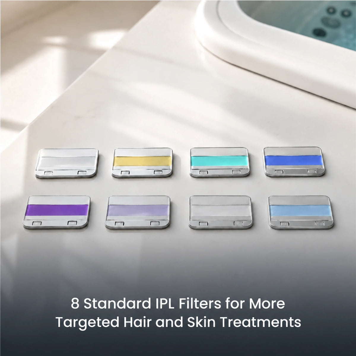 8 Standard IPL Filters for Specific Hair and Skin Concerns