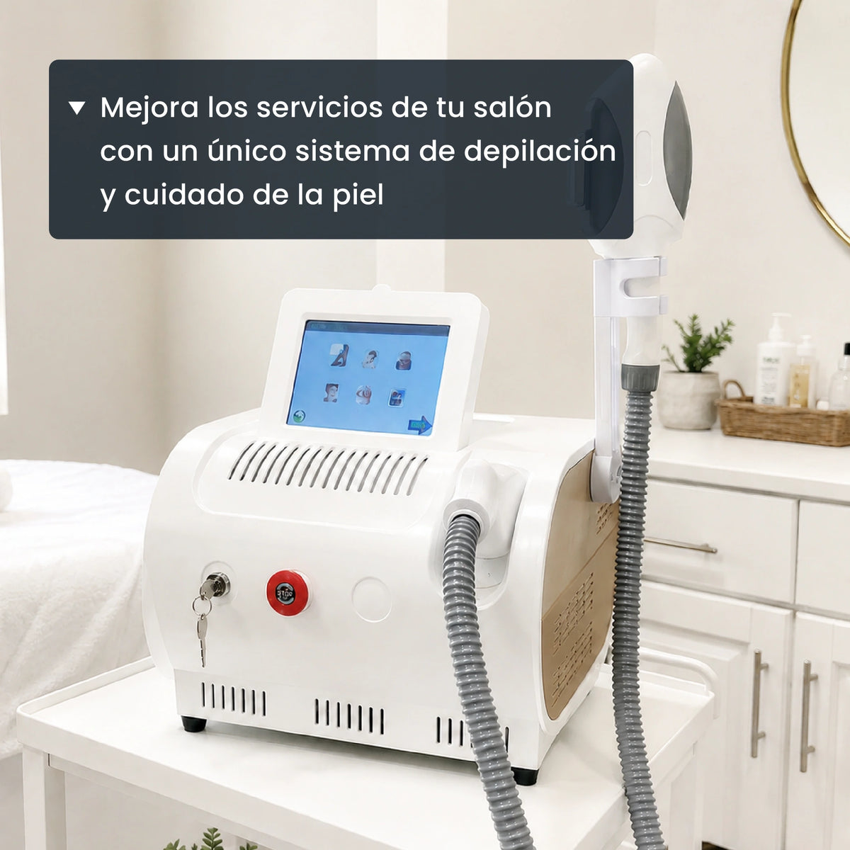 Amplíe los servicios de su salón con un único sistema para vello y piel