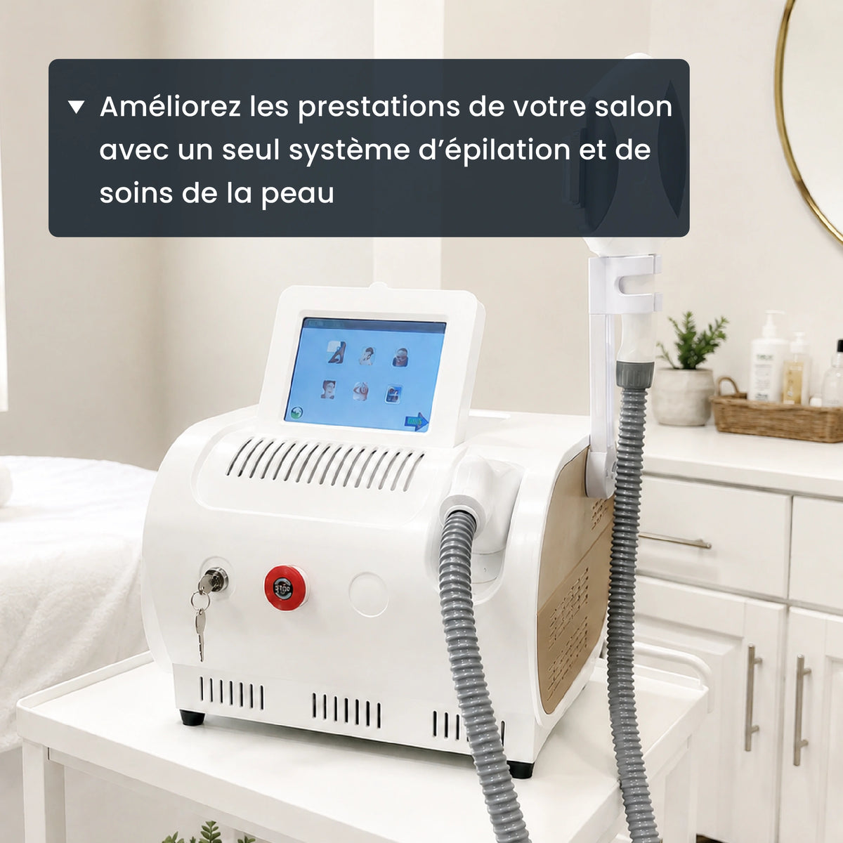 Développez les prestations de votre institut avec un seul système pour les poils et la peau