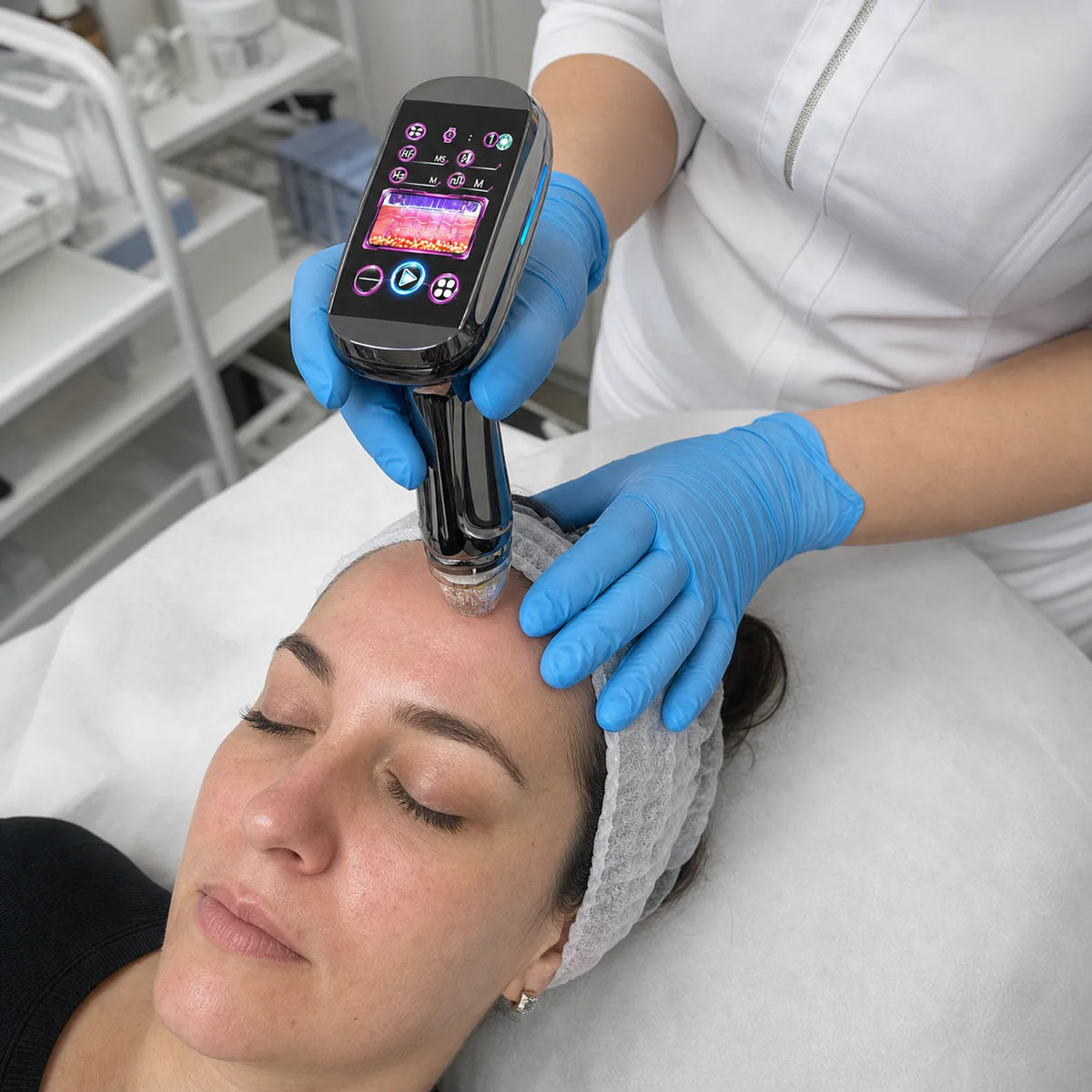 Un sistema di microneedling RF multifunzione per viso e corpo