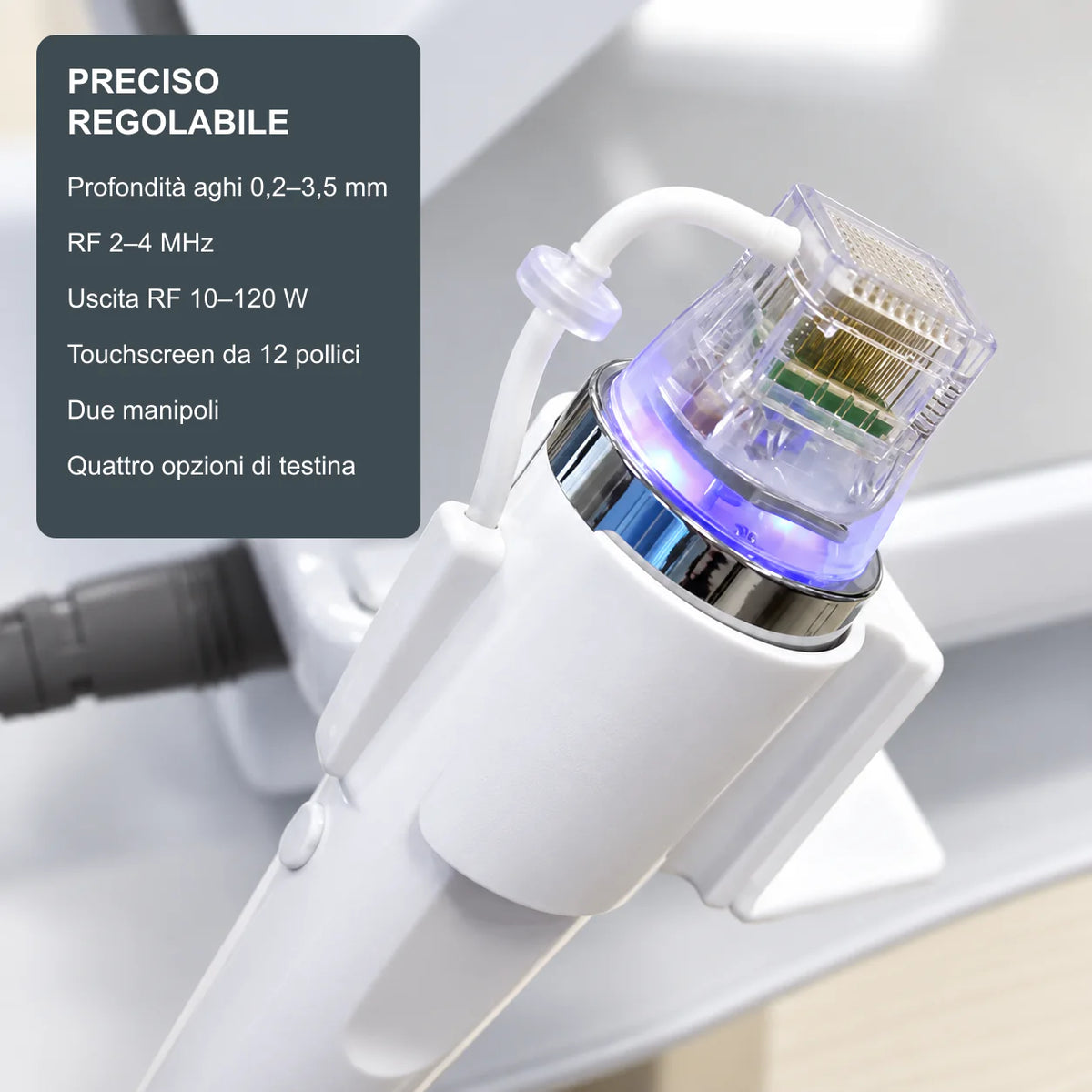 Tecnologia di microneedling RF Renvoryn Gold