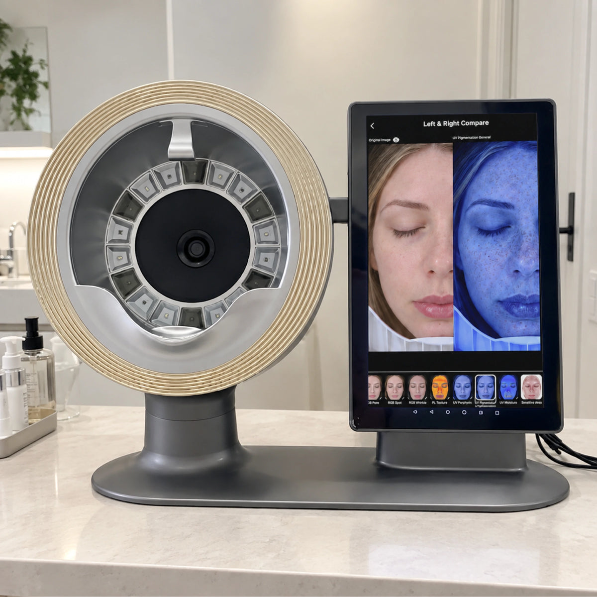 Thelira 10-Spectrum AI Skin Analysis System - detail 2