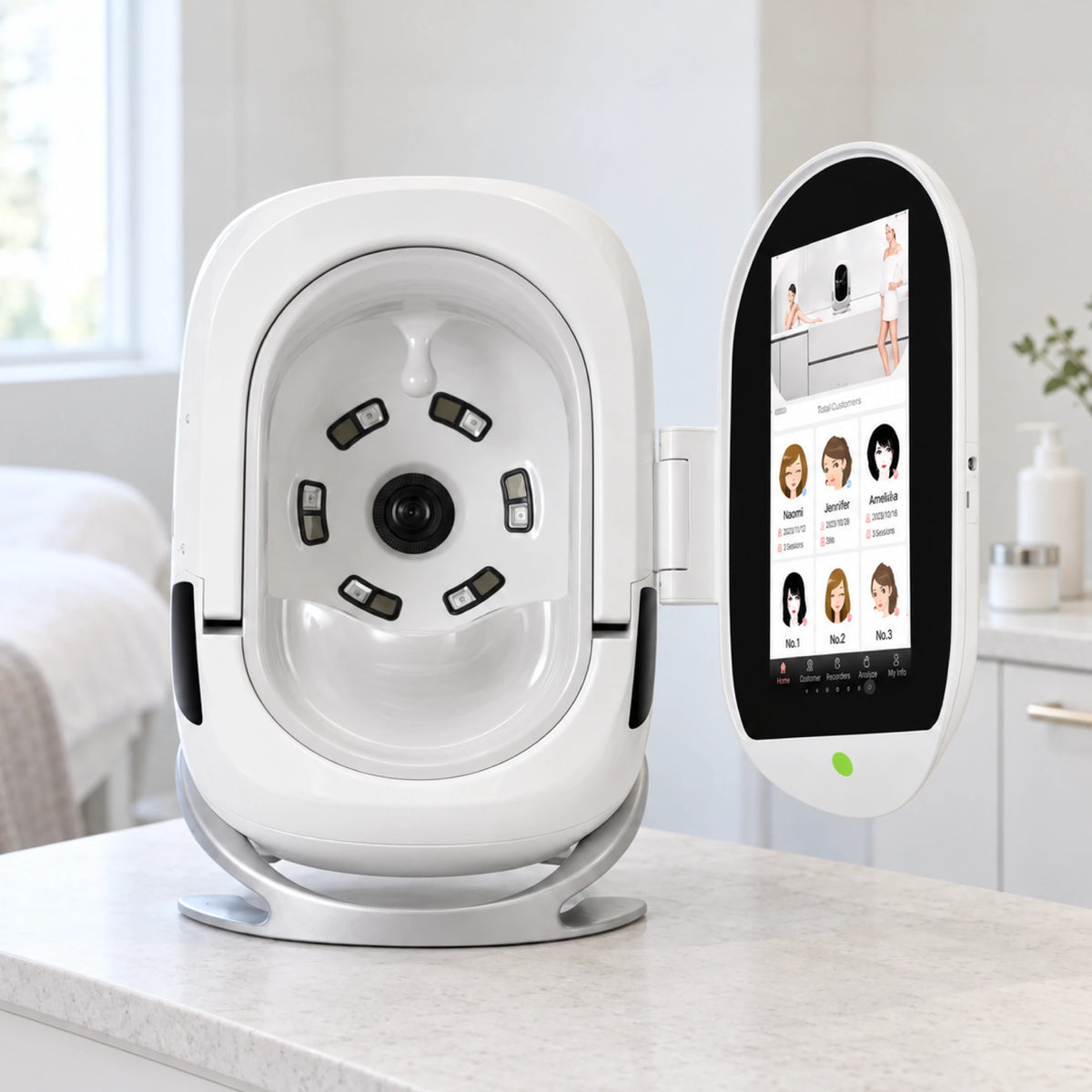 Visenra AI 3D Facial Skin Analysis System - main 3