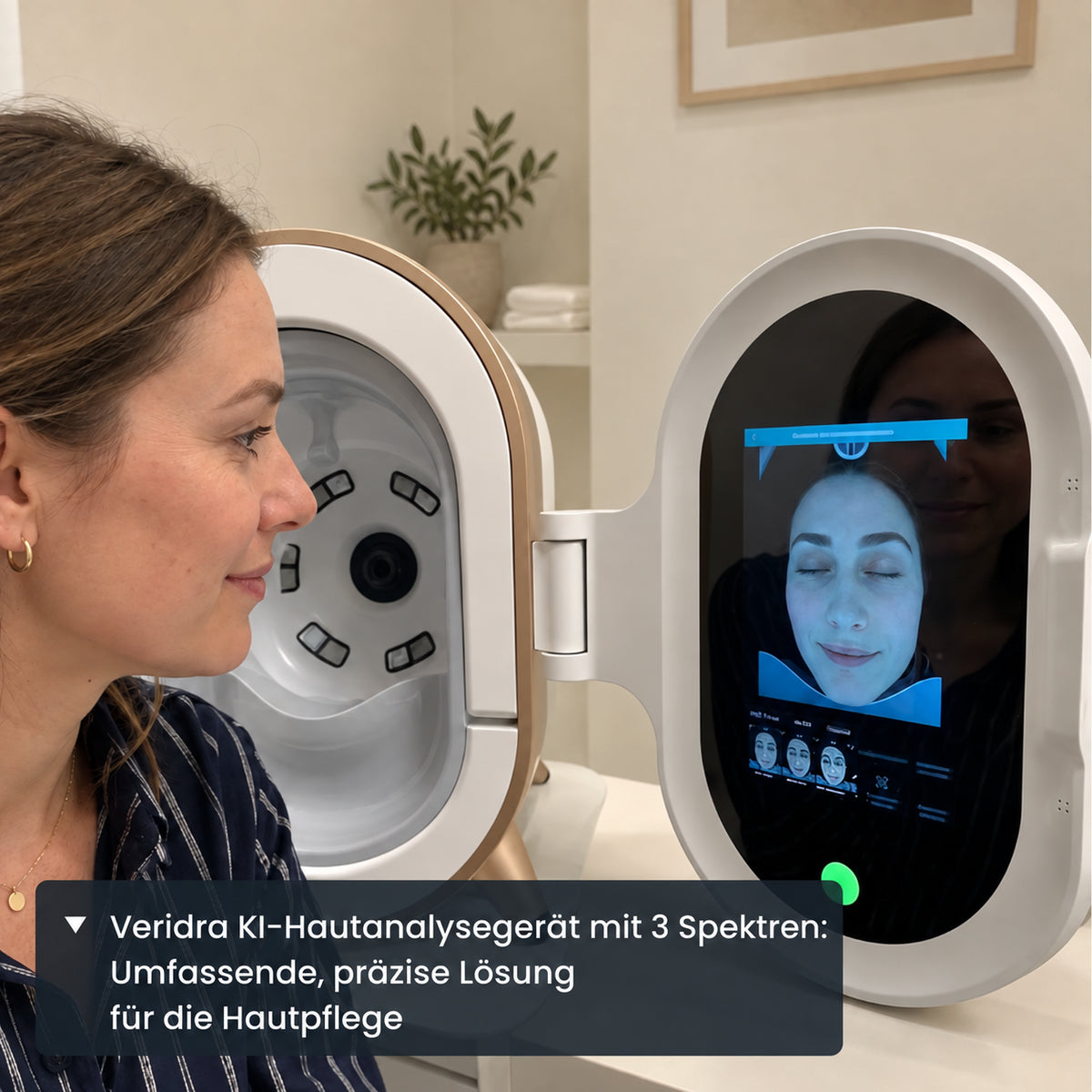 Veridra 3-Spectrum AI Skin Analyzer - detail 1