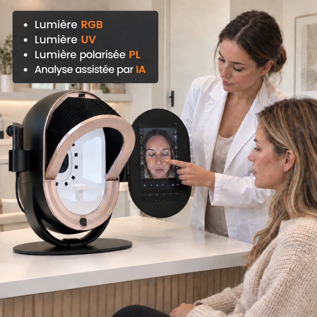 Specthena AI Skin Analysis System - detail 4