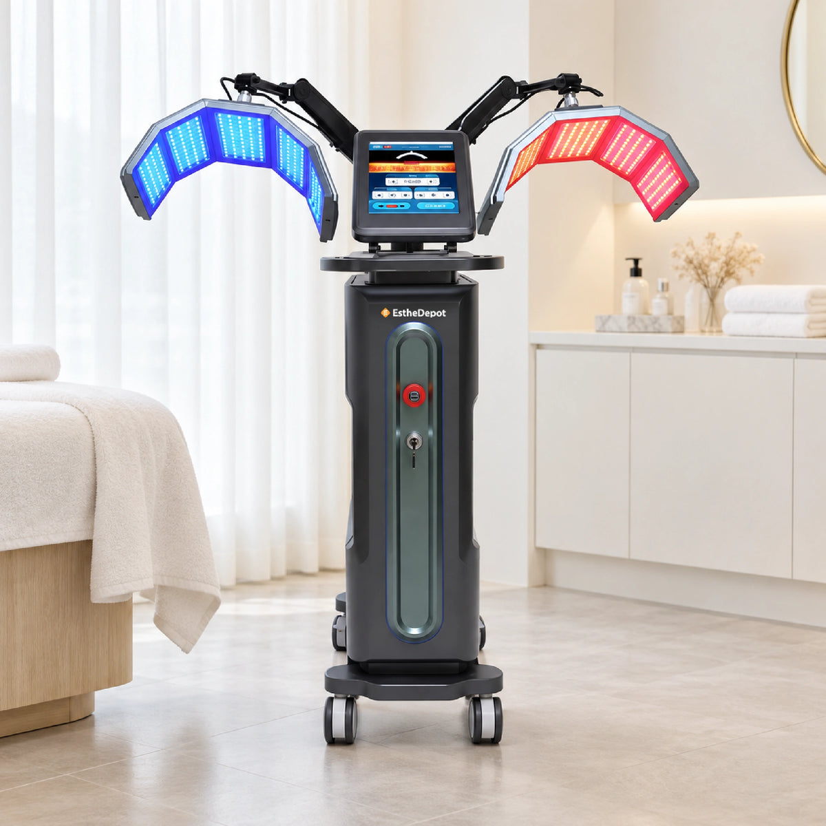 Spectivyn Dual-Panel LED PDT Skin Therapy System - main 2