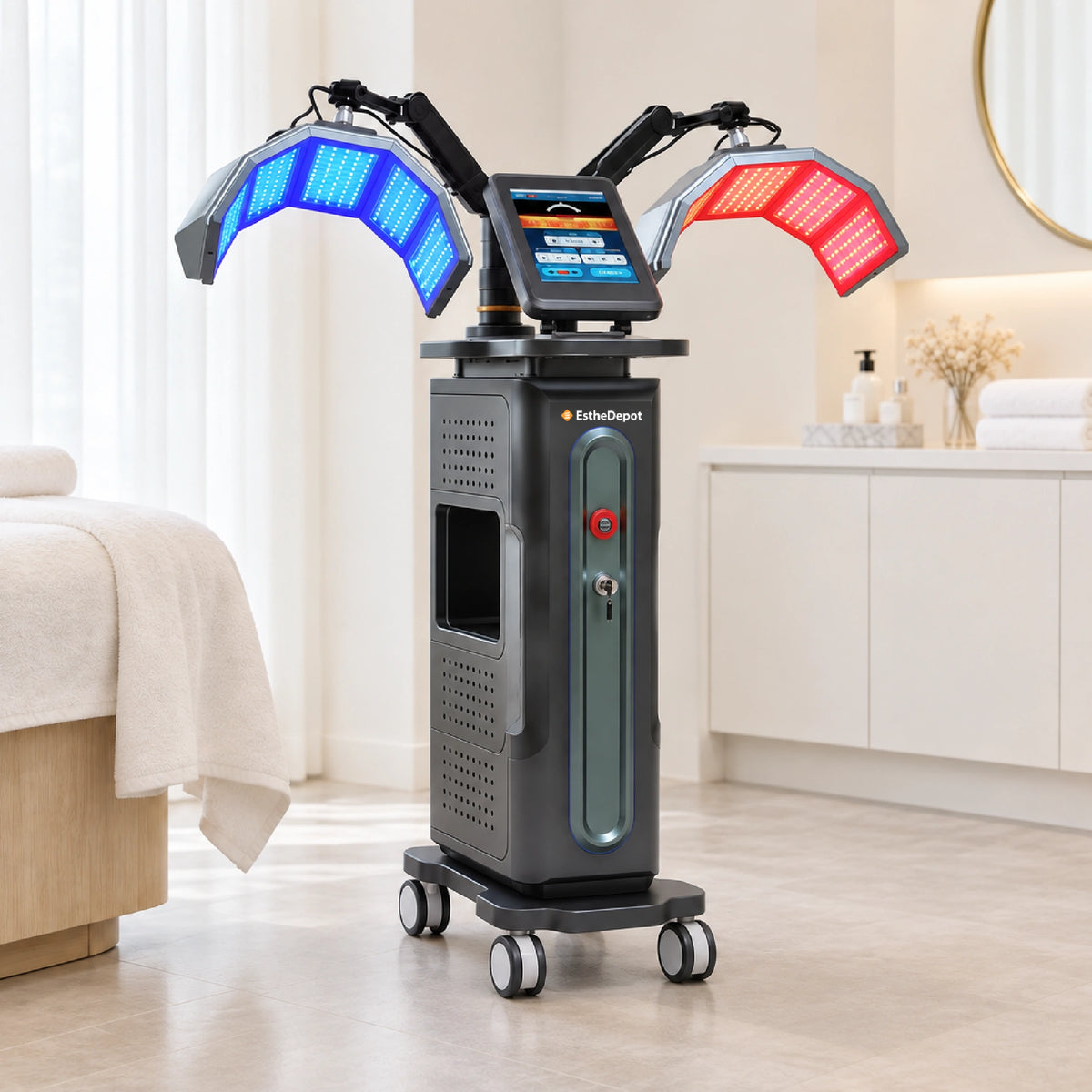 Spectivyn Dual-Panel LED PDT Skin Therapy System - main 3