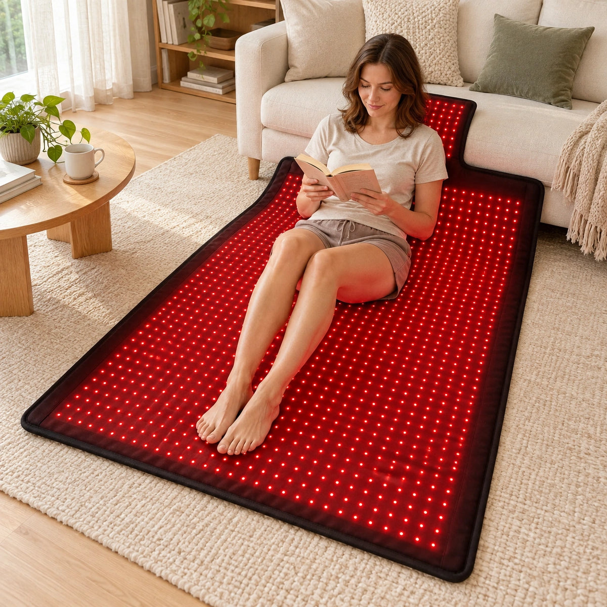 Radyvra Extra-Wide Full-Body Red Light Therapy Mat - detail 4