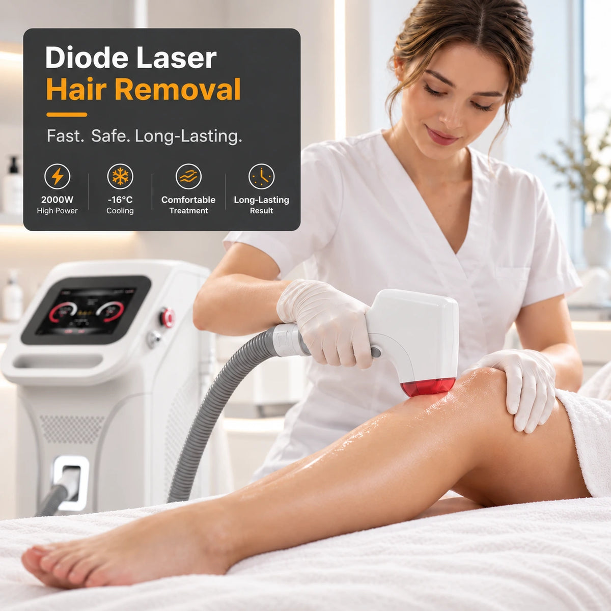 Folris 2000W Diode Hair Removal Laser - detail image 3
