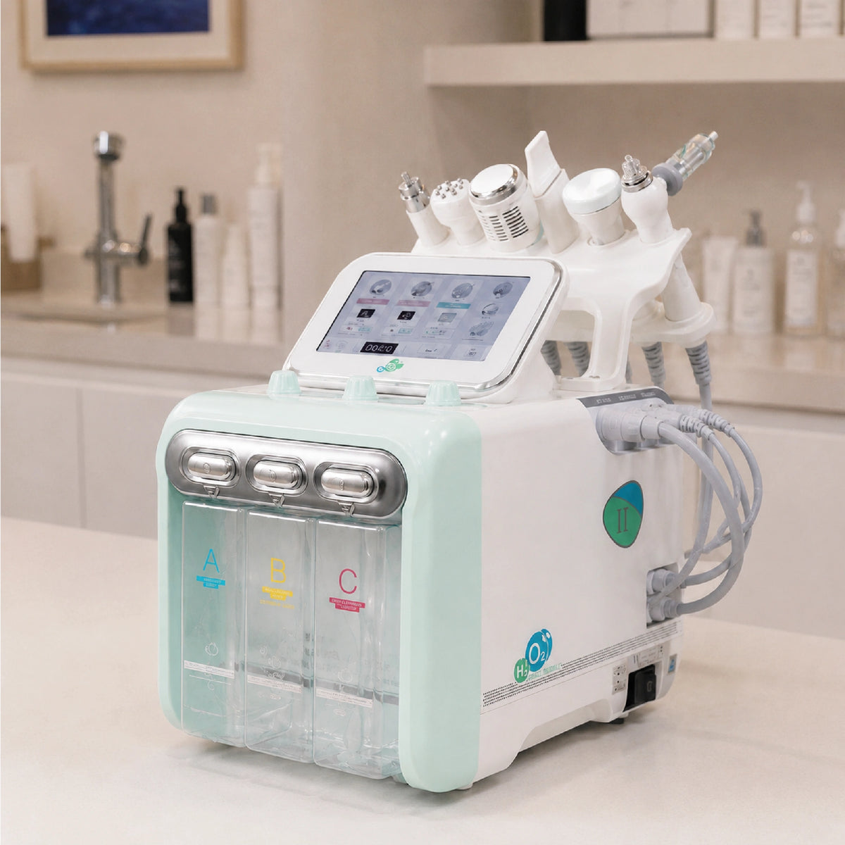 Aqelyza 4th Gen 7-in-1 Hydro Dermabrasion System