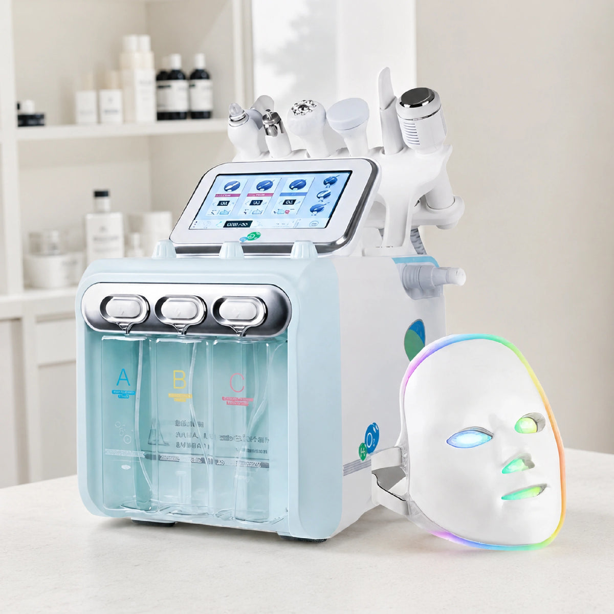 Aqelyza 4th Gen 7-in-1 Hydro Dermabrasion System - main image 2