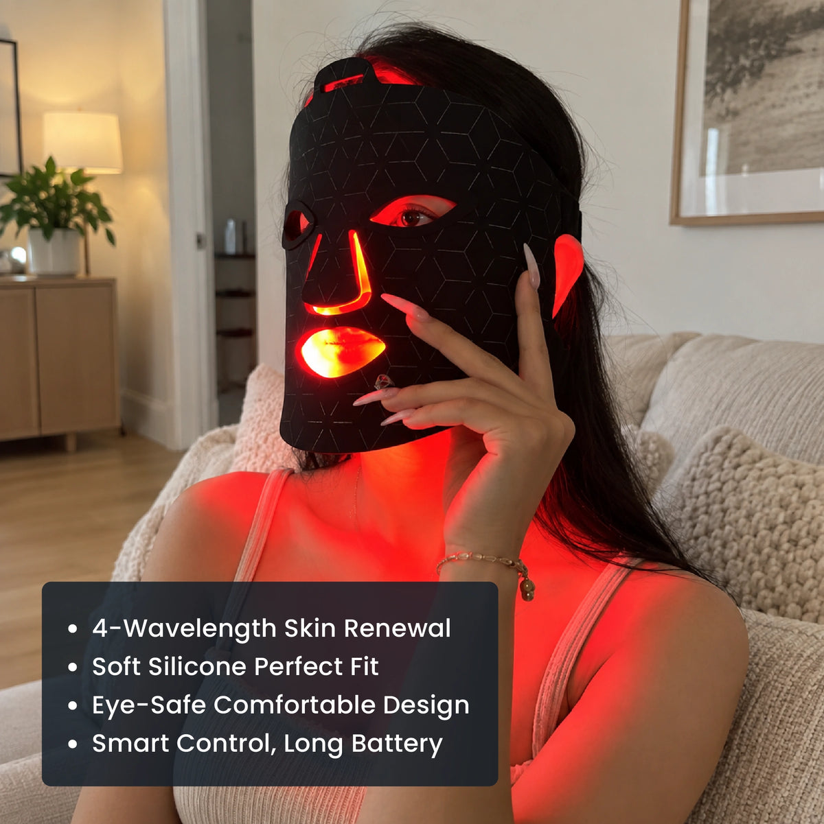 Lumethra 4-Wavelength LED Therapy Mask - detail 3