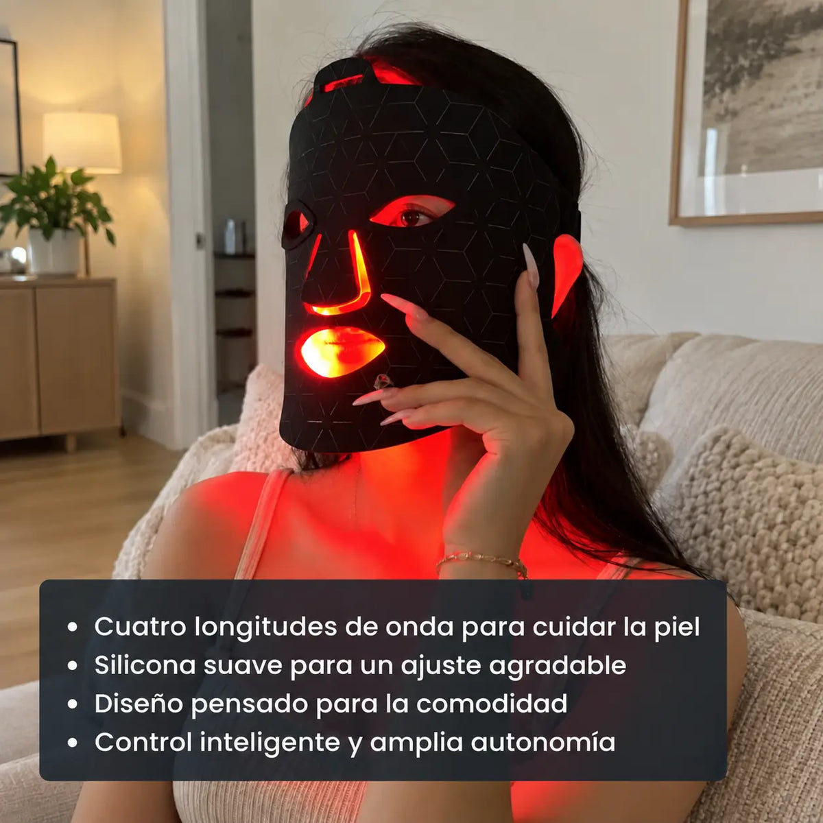 Lumethra 4-Wavelength LED Therapy Mask - detail 3