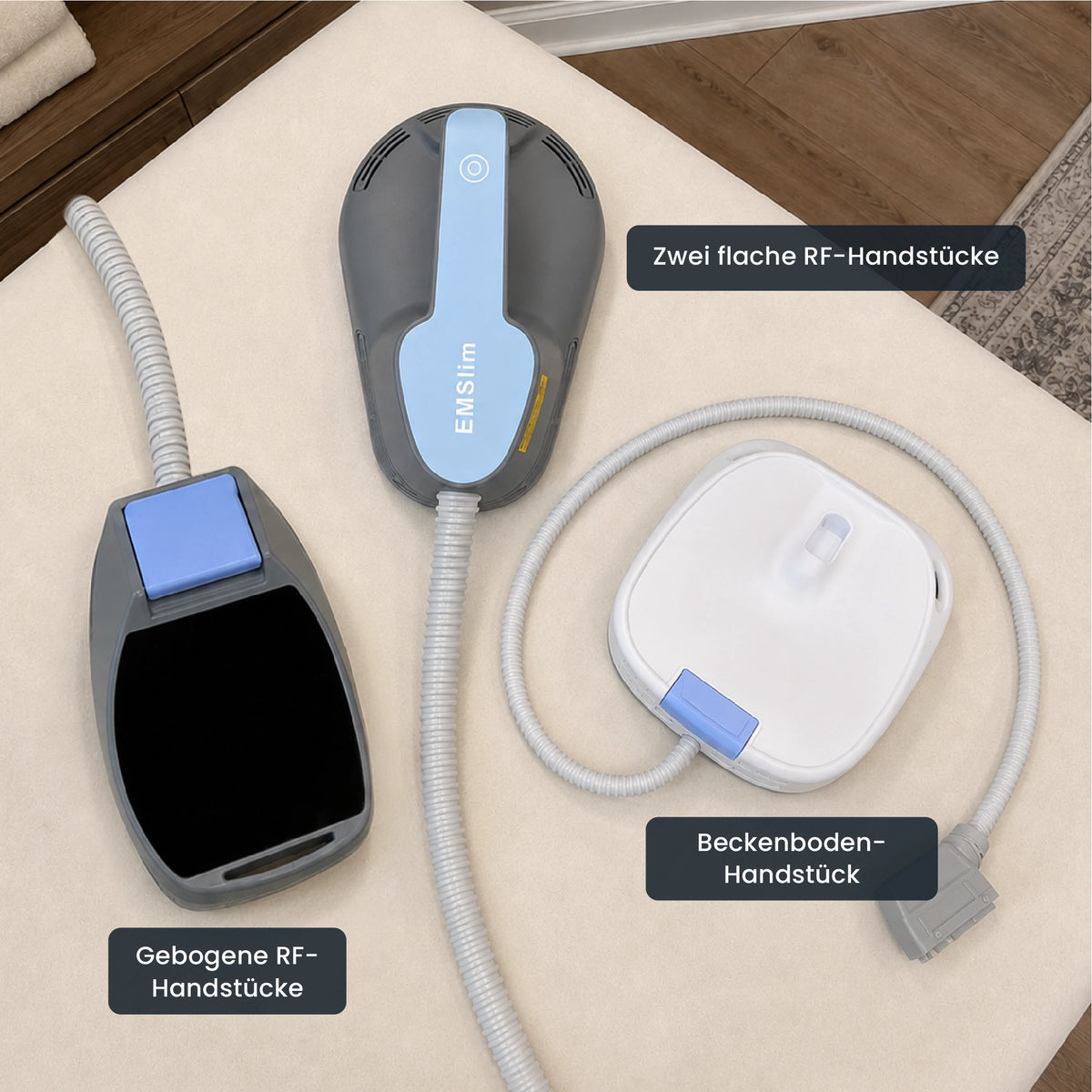 Durchdachtes Handstückdesign: Für Ihren Komfort geformt
