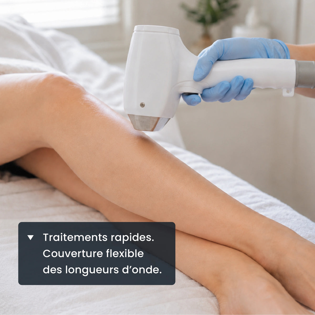 Avec TetraVelle : des traitements rapides et une couverture flexible des longueurs d'onde