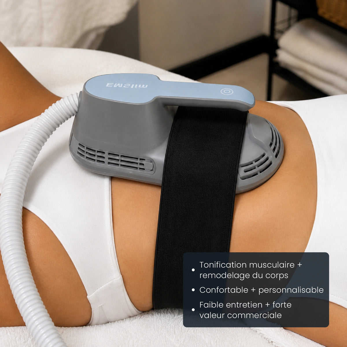 Faites évoluer votre activité esthétique avec le remodelage corporel EMS avancé