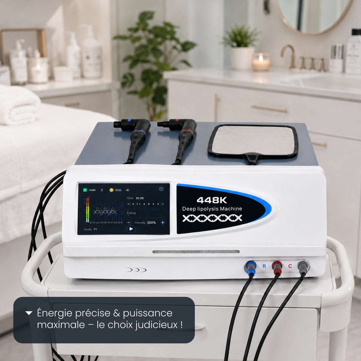 Installation compacte pour les cabines de soins professionnelles