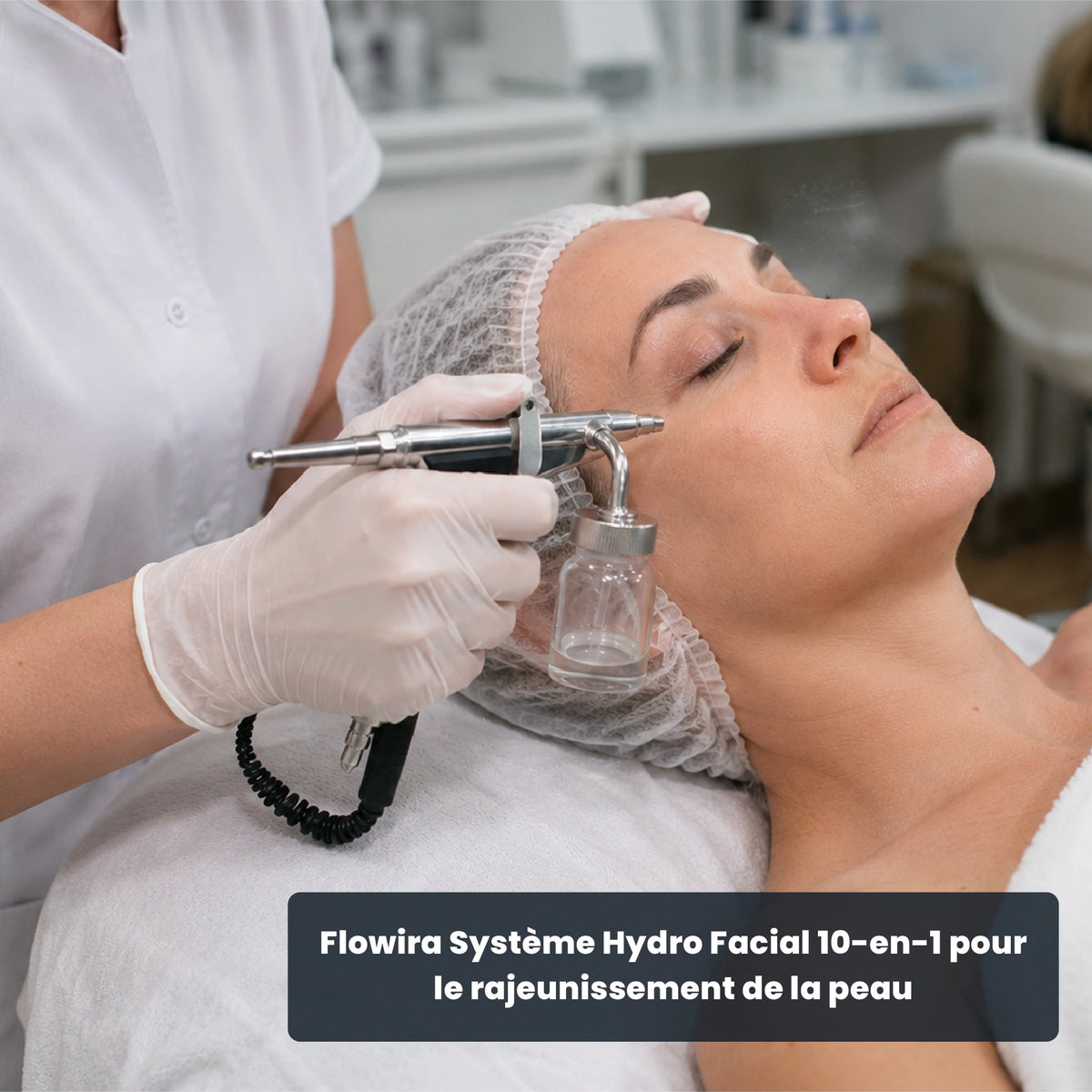 Pièce à main Hydro Spark pour le nettoyage et l'infusion de boosters
