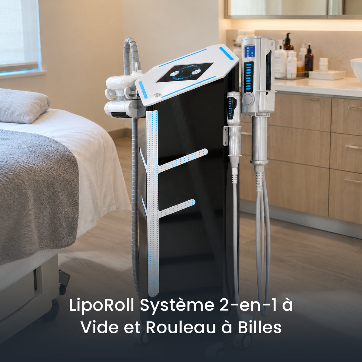 Rythessa Système de remodelage par rouleaux sous vide