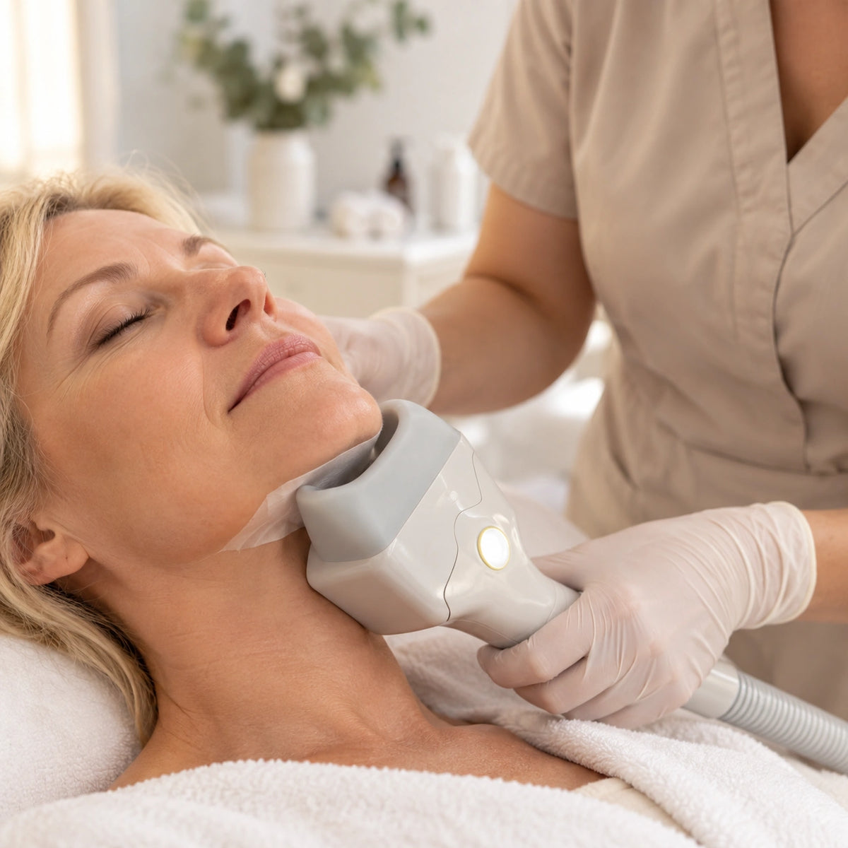 Crysoma Cryolipolysis & HIEMT Sculpting System detail 3 FR